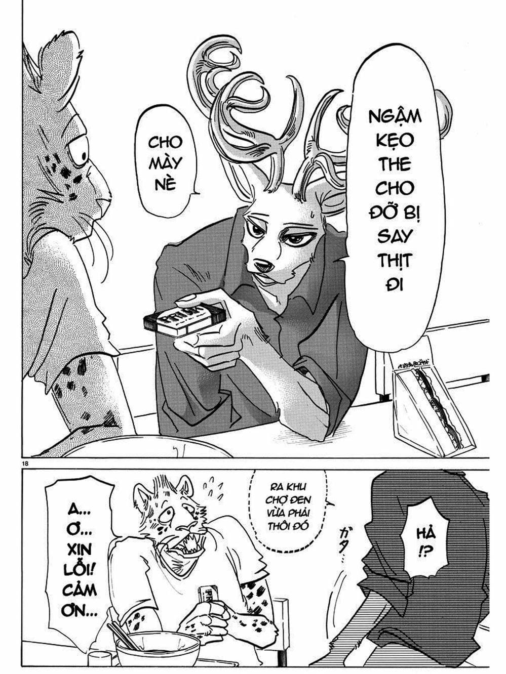 Truyện Tranh Bởi Vì Chúng Ta Đều Là Những Ngôi Sao - Beastars trang 10