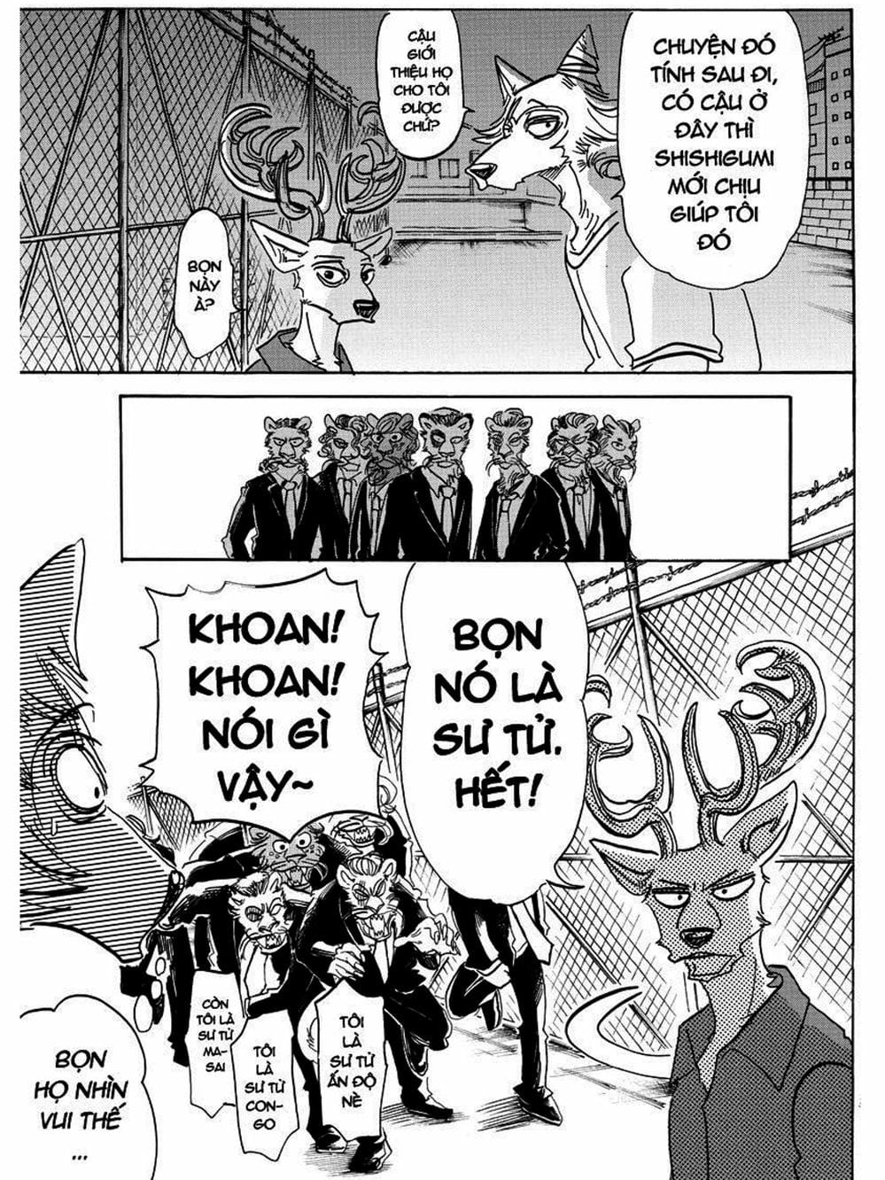 Truyện Tranh Bởi Vì Chúng Ta Đều Là Những Ngôi Sao - Beastars trang 10