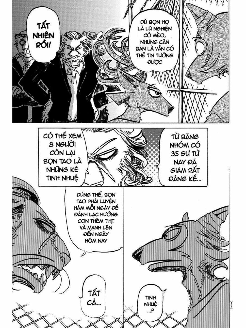 Truyện Tranh Bởi Vì Chúng Ta Đều Là Những Ngôi Sao - Beastars trang 10