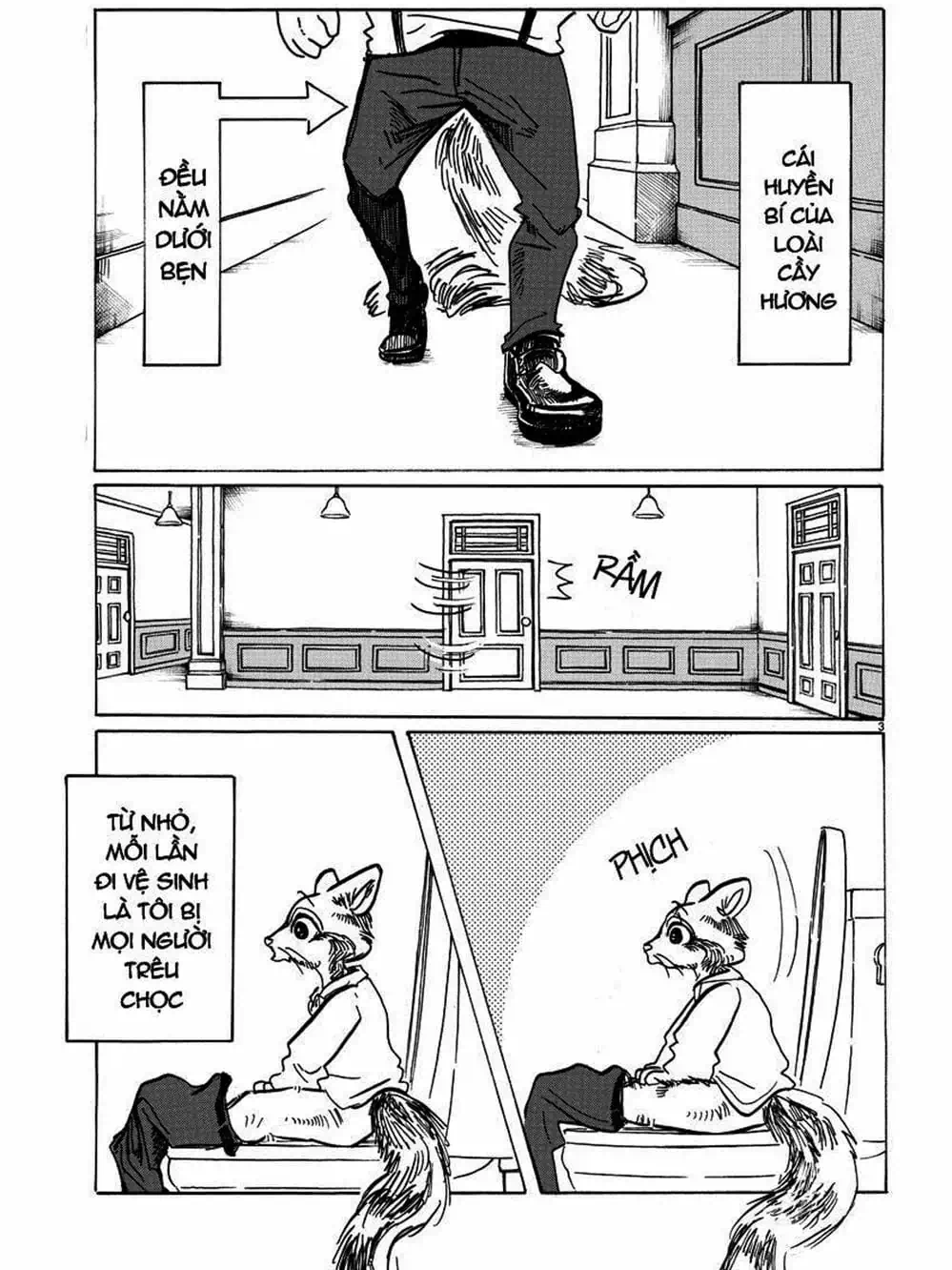 Truyện Tranh Bởi Vì Chúng Ta Đều Là Những Ngôi Sao - Beastars trang 10