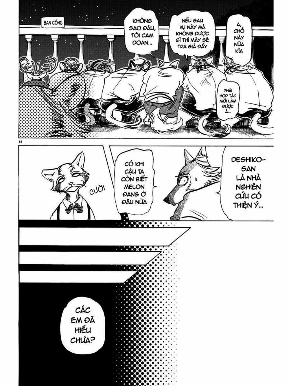 Truyện Tranh Bởi Vì Chúng Ta Đều Là Những Ngôi Sao - Beastars trang 10