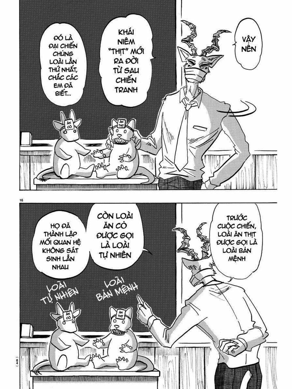 Truyện Tranh Bởi Vì Chúng Ta Đều Là Những Ngôi Sao - Beastars trang 10