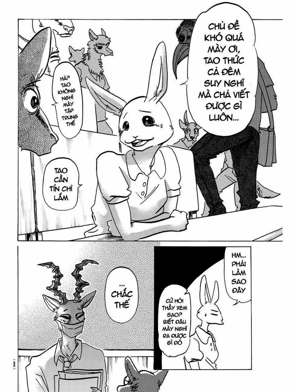 Truyện Tranh Bởi Vì Chúng Ta Đều Là Những Ngôi Sao - Beastars trang 10