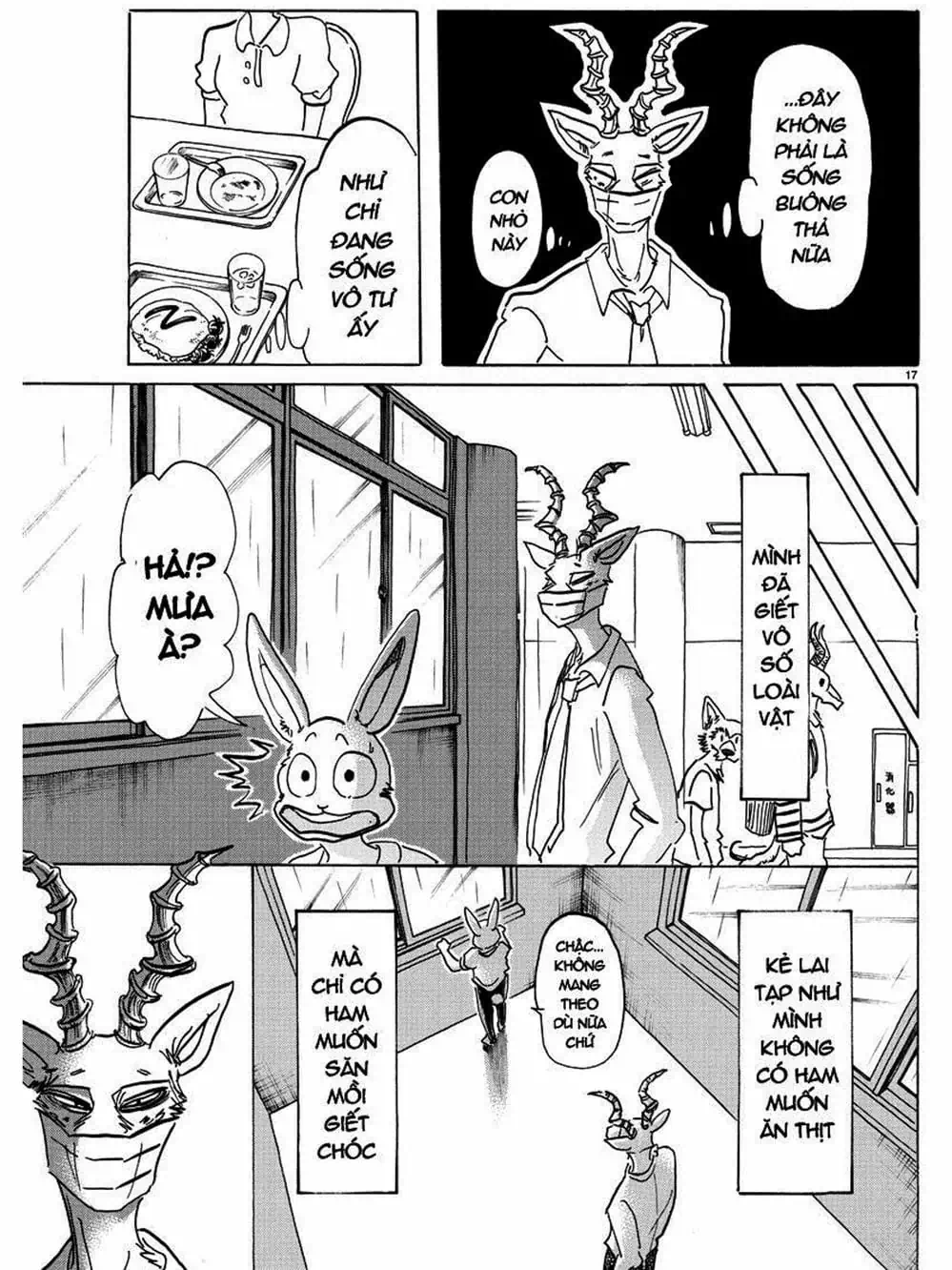 Truyện Tranh Bởi Vì Chúng Ta Đều Là Những Ngôi Sao - Beastars trang 10