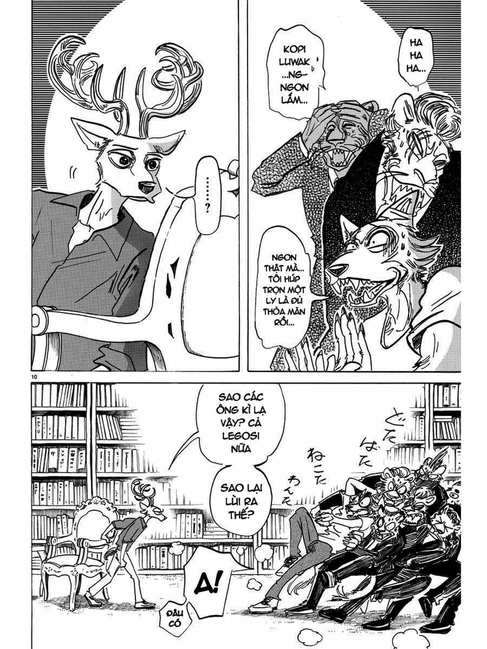 Truyện Tranh Bởi Vì Chúng Ta Đều Là Những Ngôi Sao - Beastars trang 10