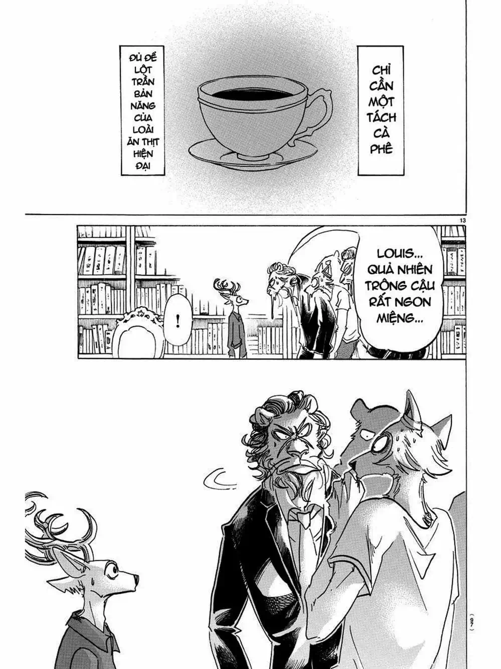 Truyện Tranh Bởi Vì Chúng Ta Đều Là Những Ngôi Sao - Beastars trang 10