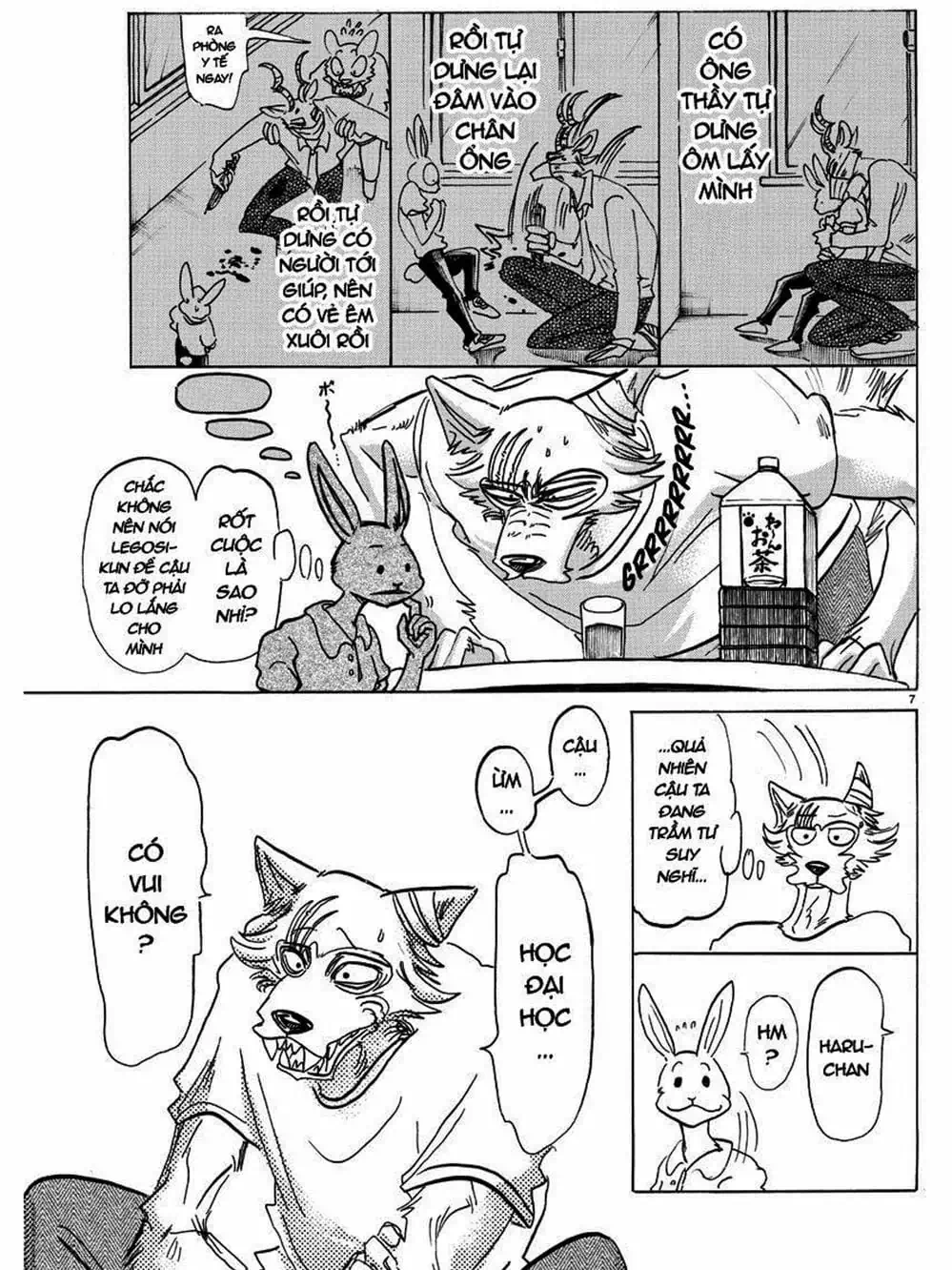 Truyện Tranh Bởi Vì Chúng Ta Đều Là Những Ngôi Sao - Beastars trang 10