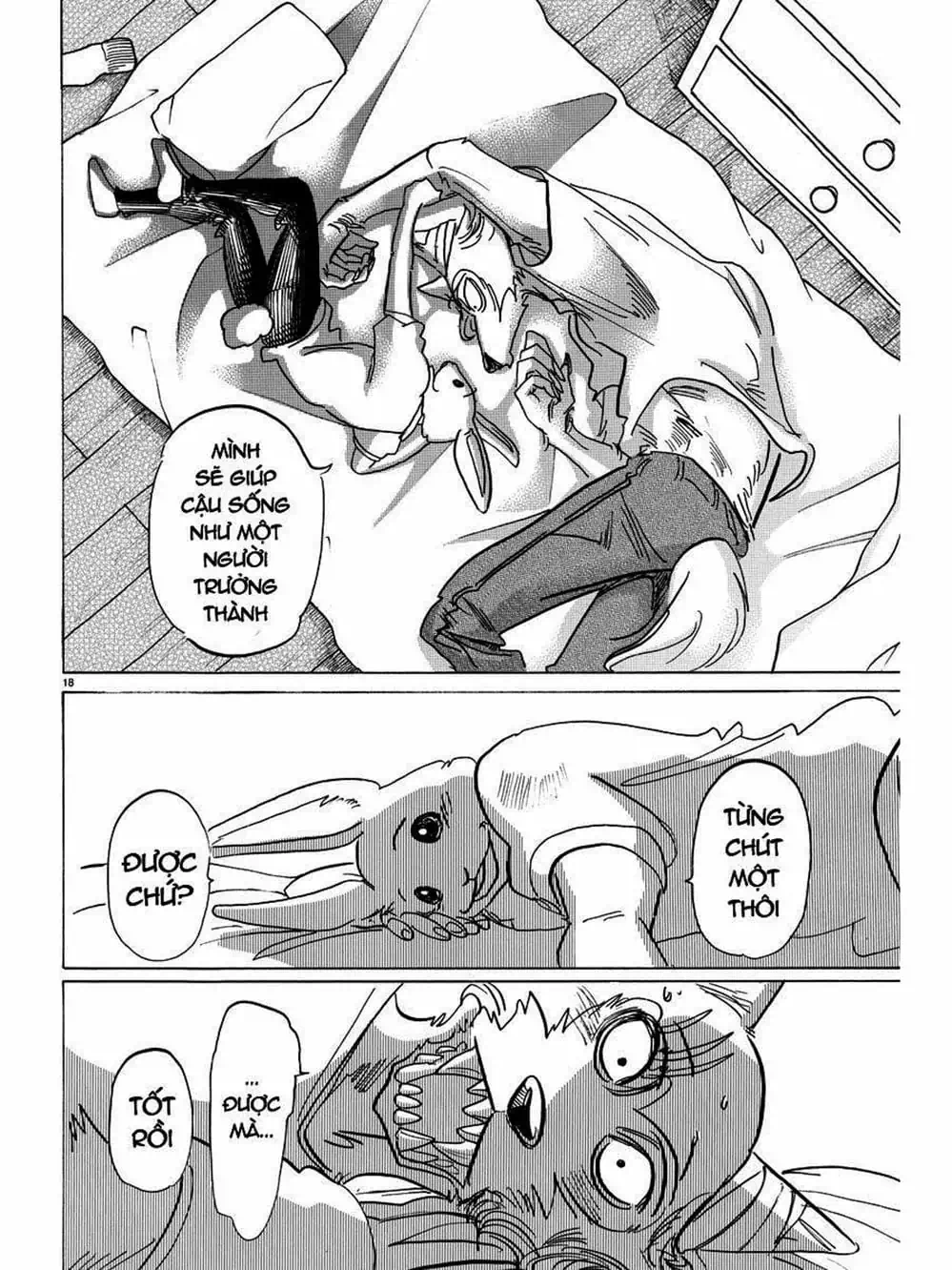 Truyện Tranh Bởi Vì Chúng Ta Đều Là Những Ngôi Sao - Beastars trang 10