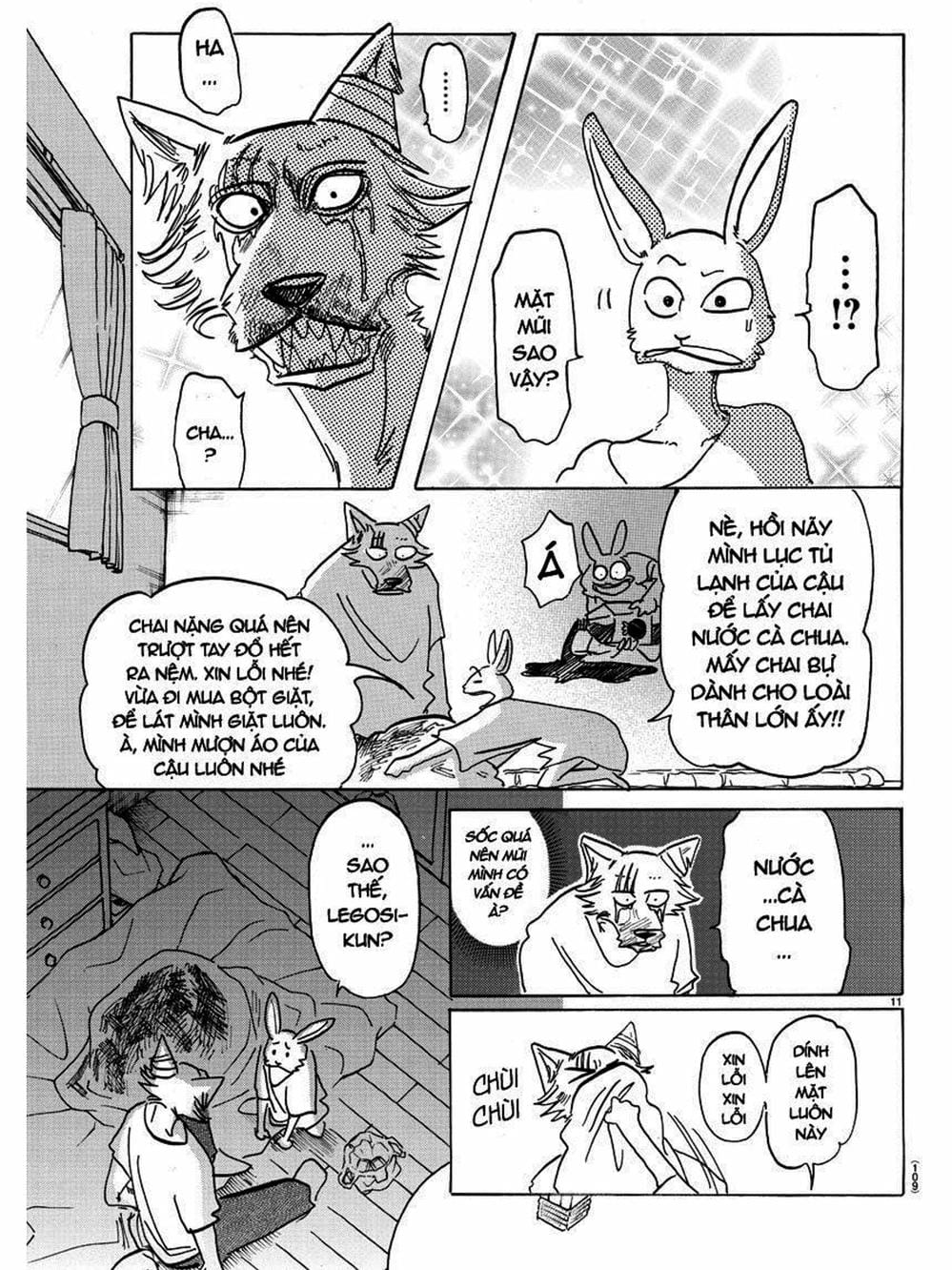 Truyện Tranh Bởi Vì Chúng Ta Đều Là Những Ngôi Sao - Beastars trang 10