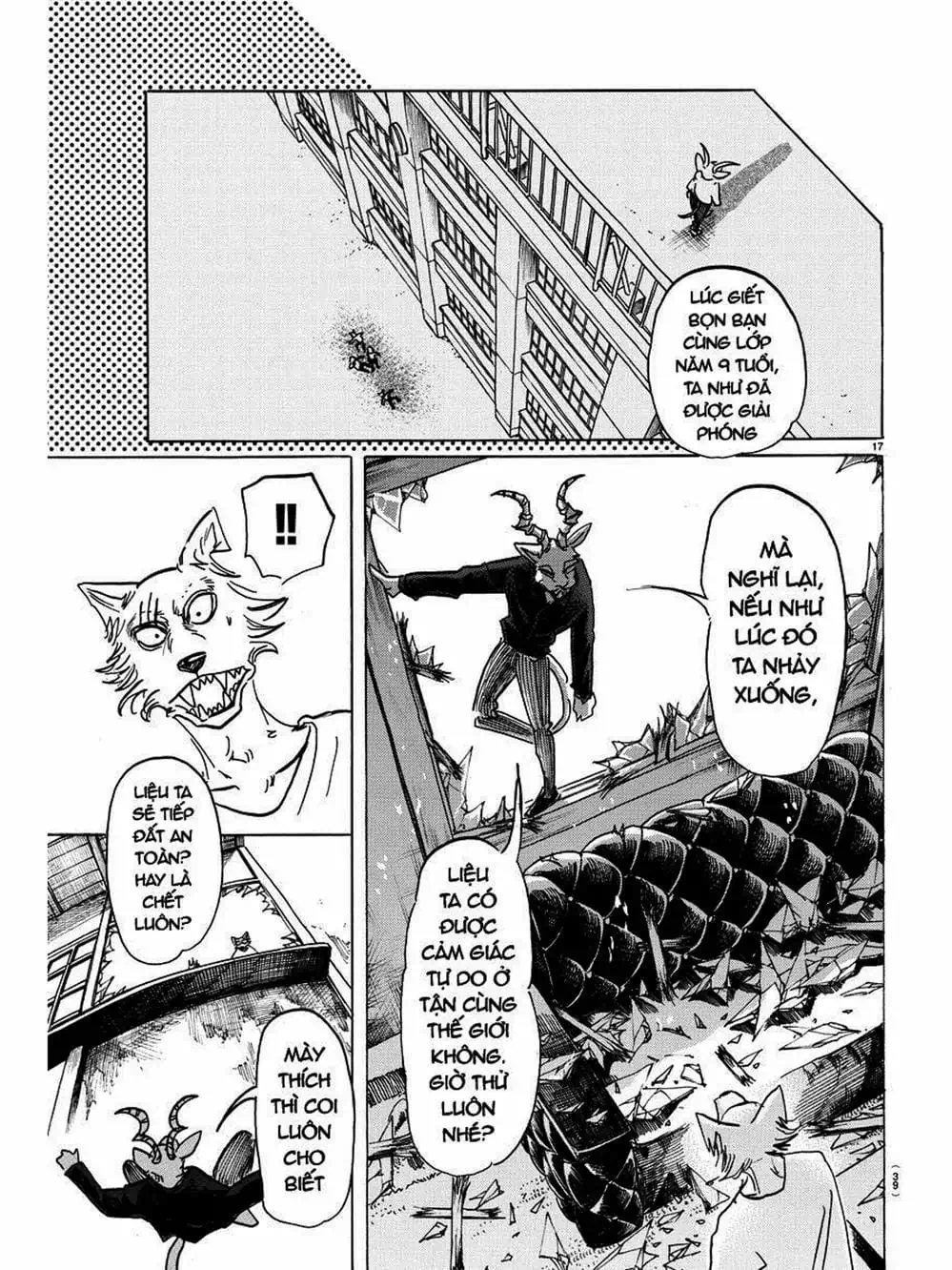 Truyện Tranh Bởi Vì Chúng Ta Đều Là Những Ngôi Sao - Beastars trang 10