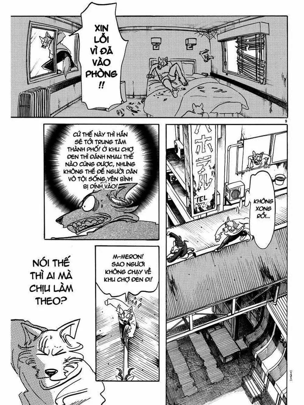 Truyện Tranh Bởi Vì Chúng Ta Đều Là Những Ngôi Sao - Beastars trang 10