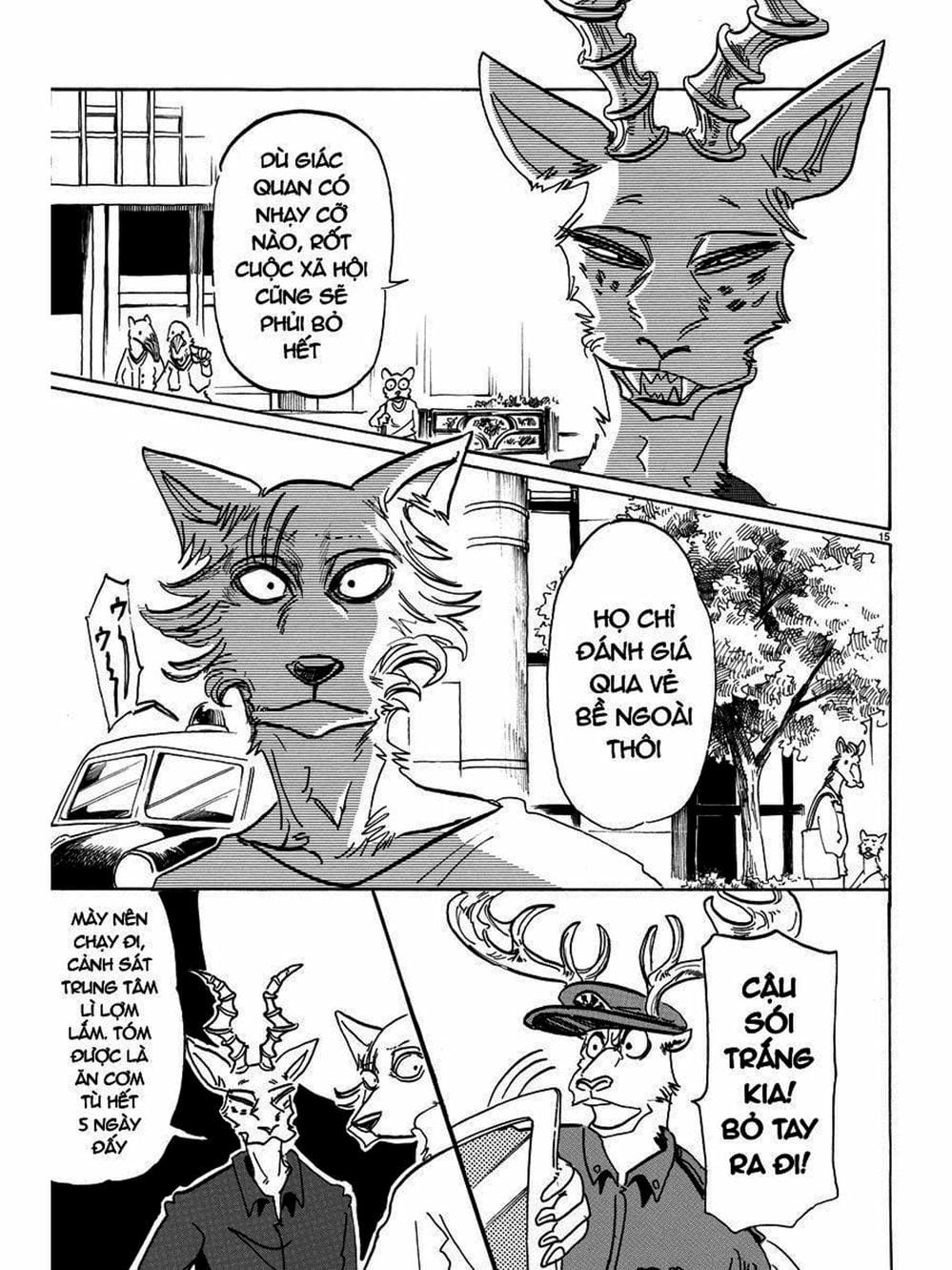 Truyện Tranh Bởi Vì Chúng Ta Đều Là Những Ngôi Sao - Beastars trang 10