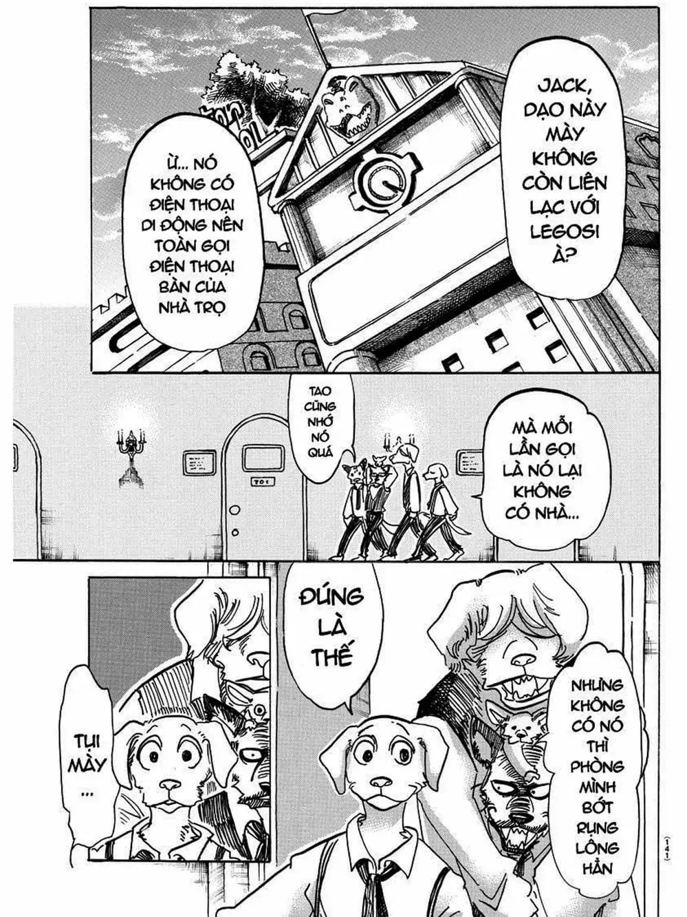 Truyện Tranh Bởi Vì Chúng Ta Đều Là Những Ngôi Sao - Beastars trang 10