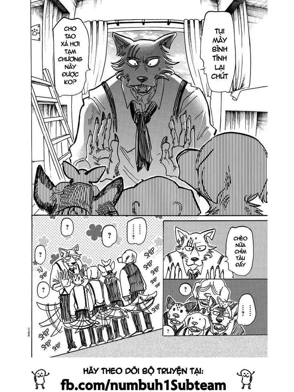 Truyện Tranh Bởi Vì Chúng Ta Đều Là Những Ngôi Sao - Beastars trang 10