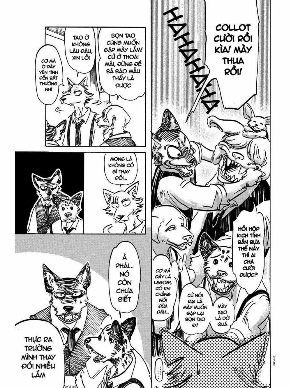 Truyện Tranh Bởi Vì Chúng Ta Đều Là Những Ngôi Sao - Beastars trang 10