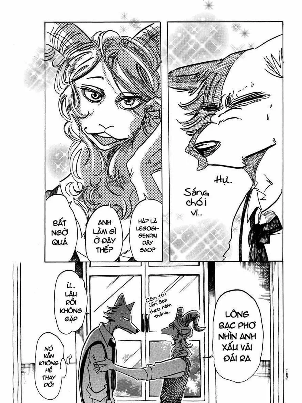 Truyện Tranh Bởi Vì Chúng Ta Đều Là Những Ngôi Sao - Beastars trang 10