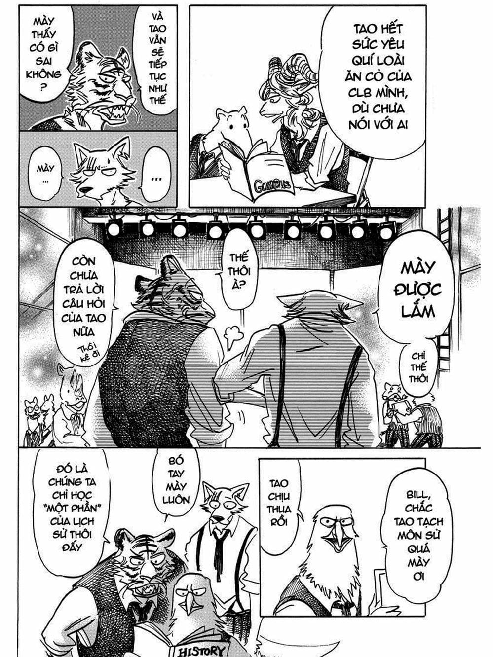 Truyện Tranh Bởi Vì Chúng Ta Đều Là Những Ngôi Sao - Beastars trang 10
