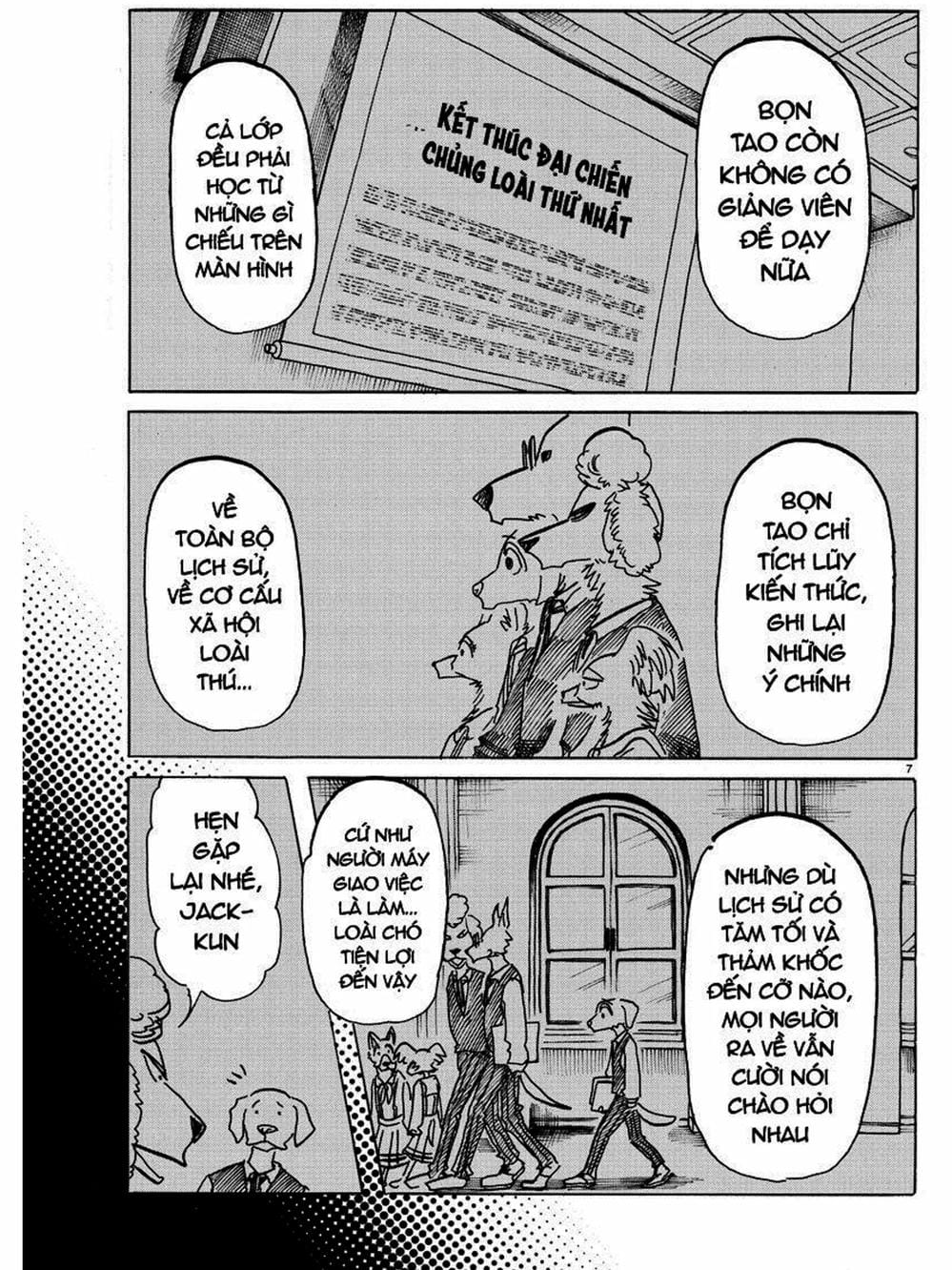 Truyện Tranh Bởi Vì Chúng Ta Đều Là Những Ngôi Sao - Beastars trang 10