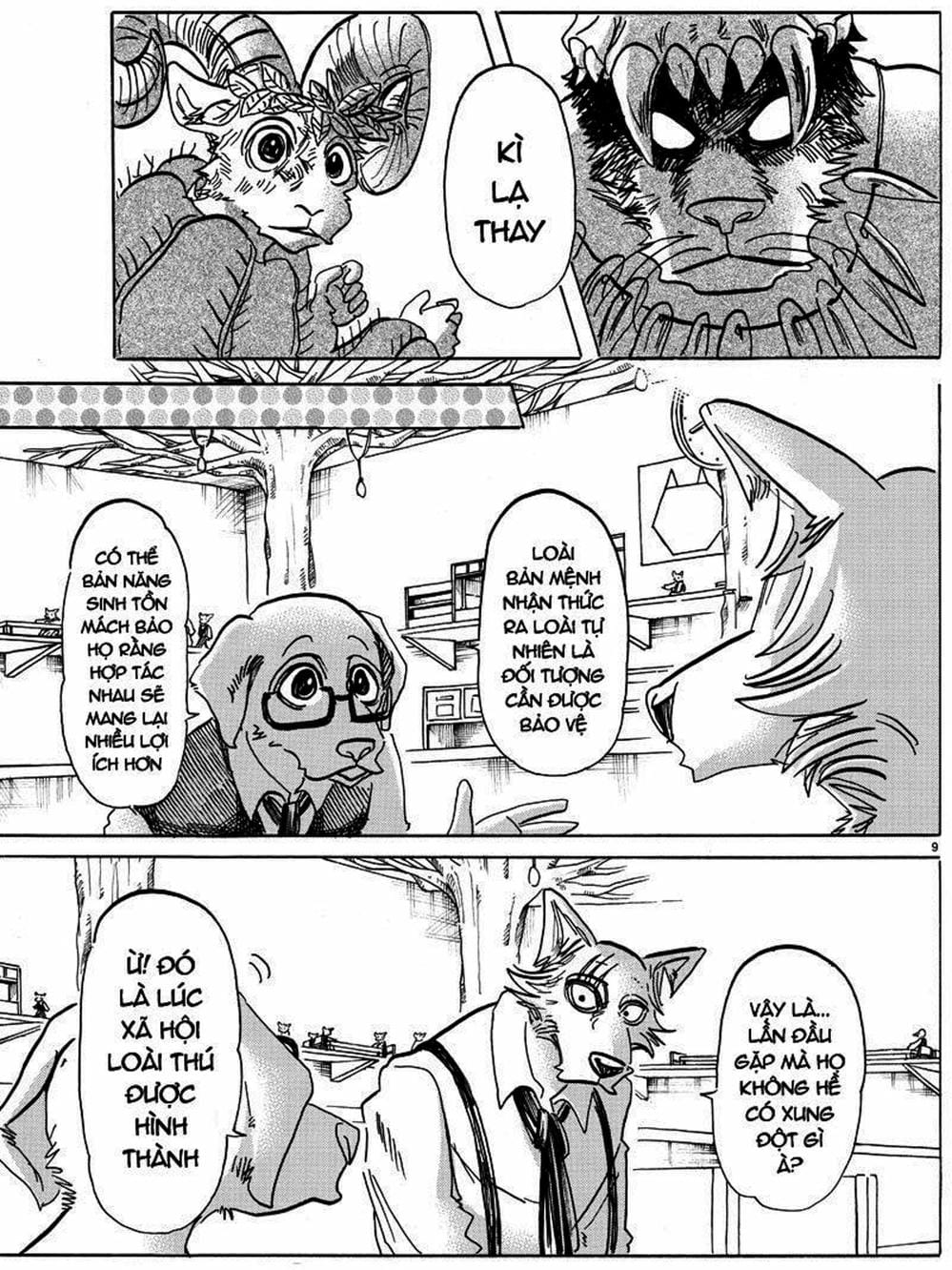 Truyện Tranh Bởi Vì Chúng Ta Đều Là Những Ngôi Sao - Beastars trang 10