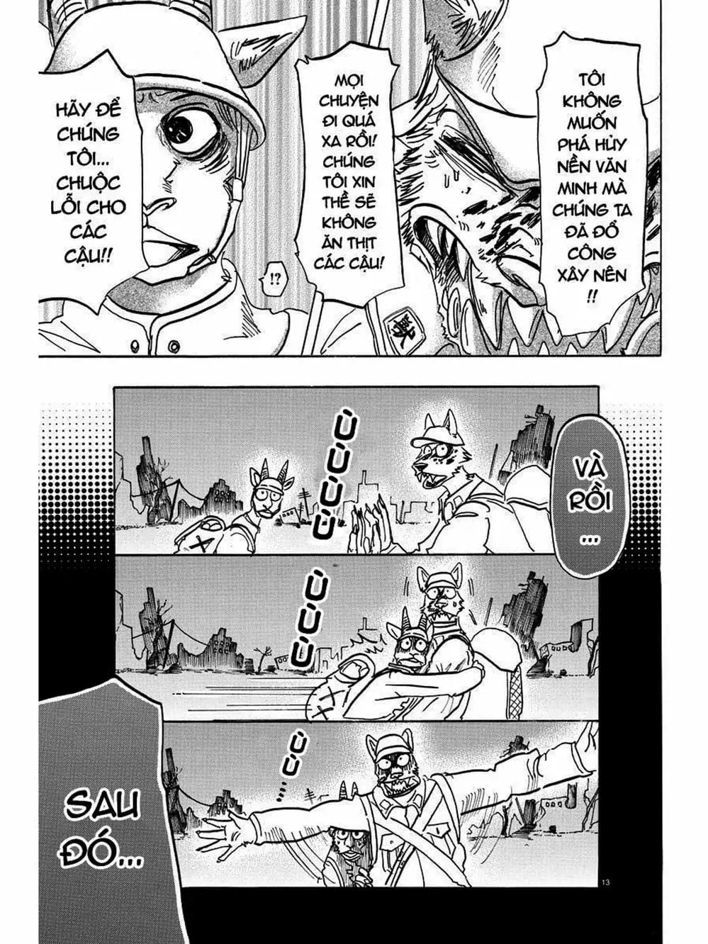Truyện Tranh Bởi Vì Chúng Ta Đều Là Những Ngôi Sao - Beastars trang 10