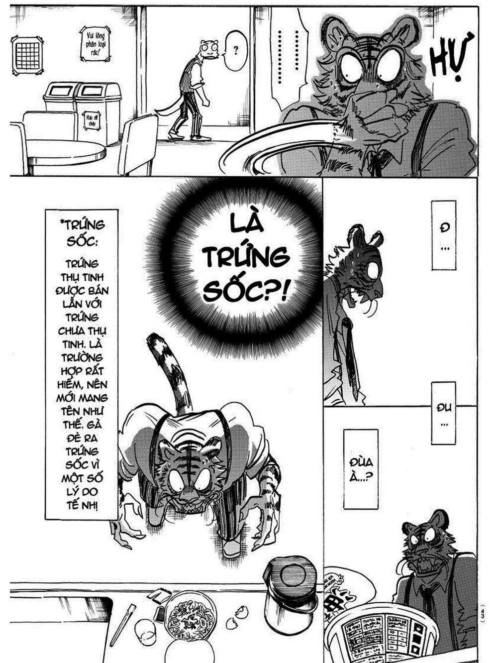 Truyện Tranh Bởi Vì Chúng Ta Đều Là Những Ngôi Sao - Beastars trang 10