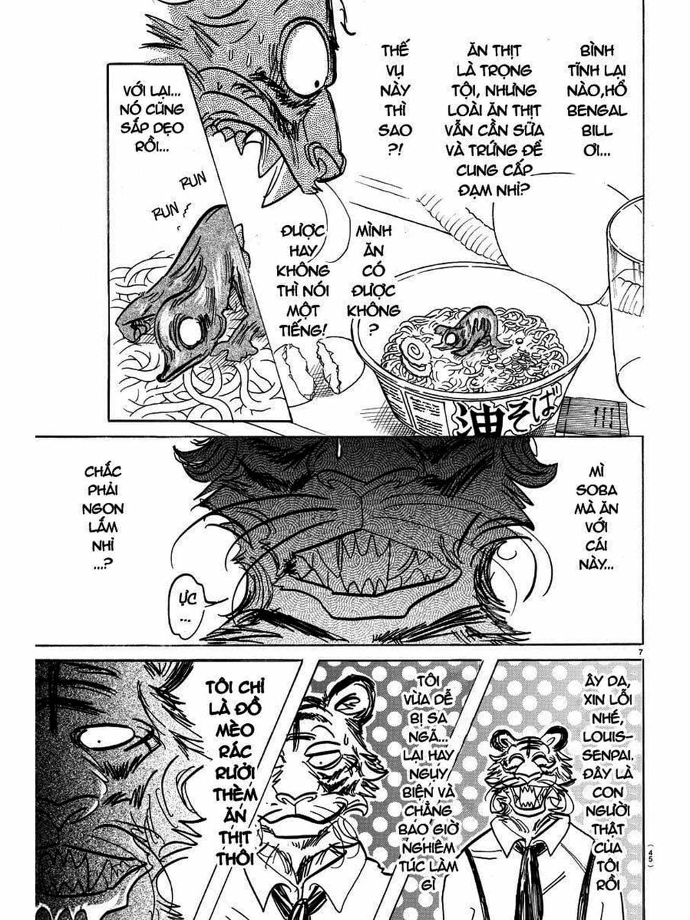 Truyện Tranh Bởi Vì Chúng Ta Đều Là Những Ngôi Sao - Beastars trang 10