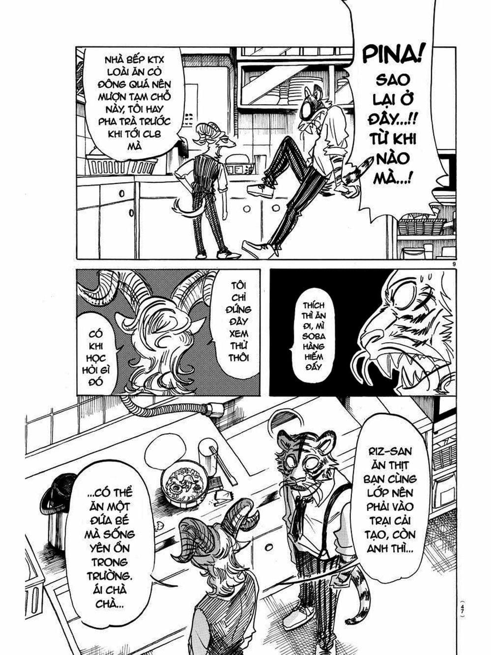 Truyện Tranh Bởi Vì Chúng Ta Đều Là Những Ngôi Sao - Beastars trang 10