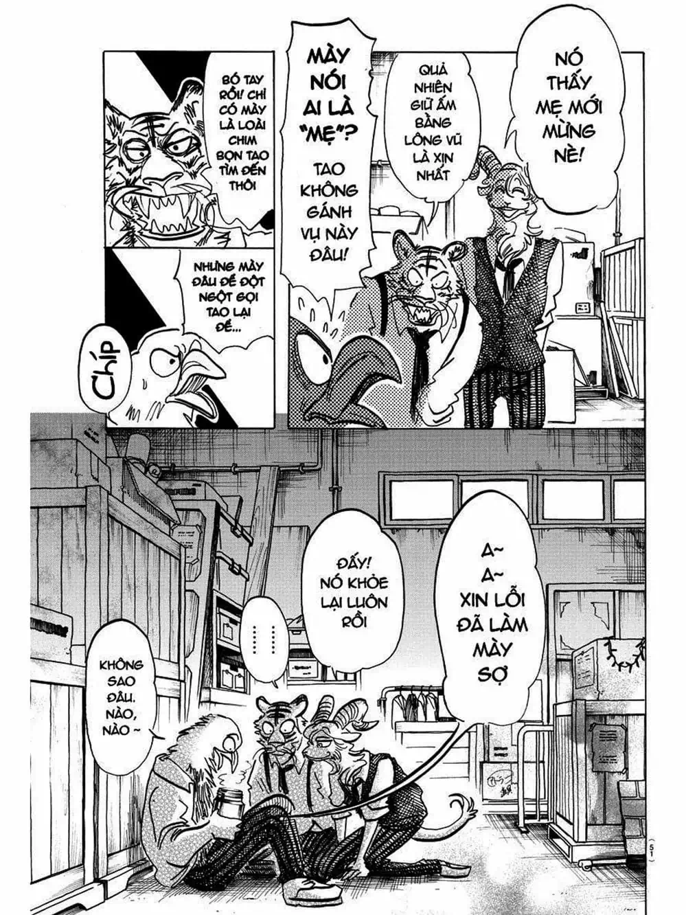 Truyện Tranh Bởi Vì Chúng Ta Đều Là Những Ngôi Sao - Beastars trang 10