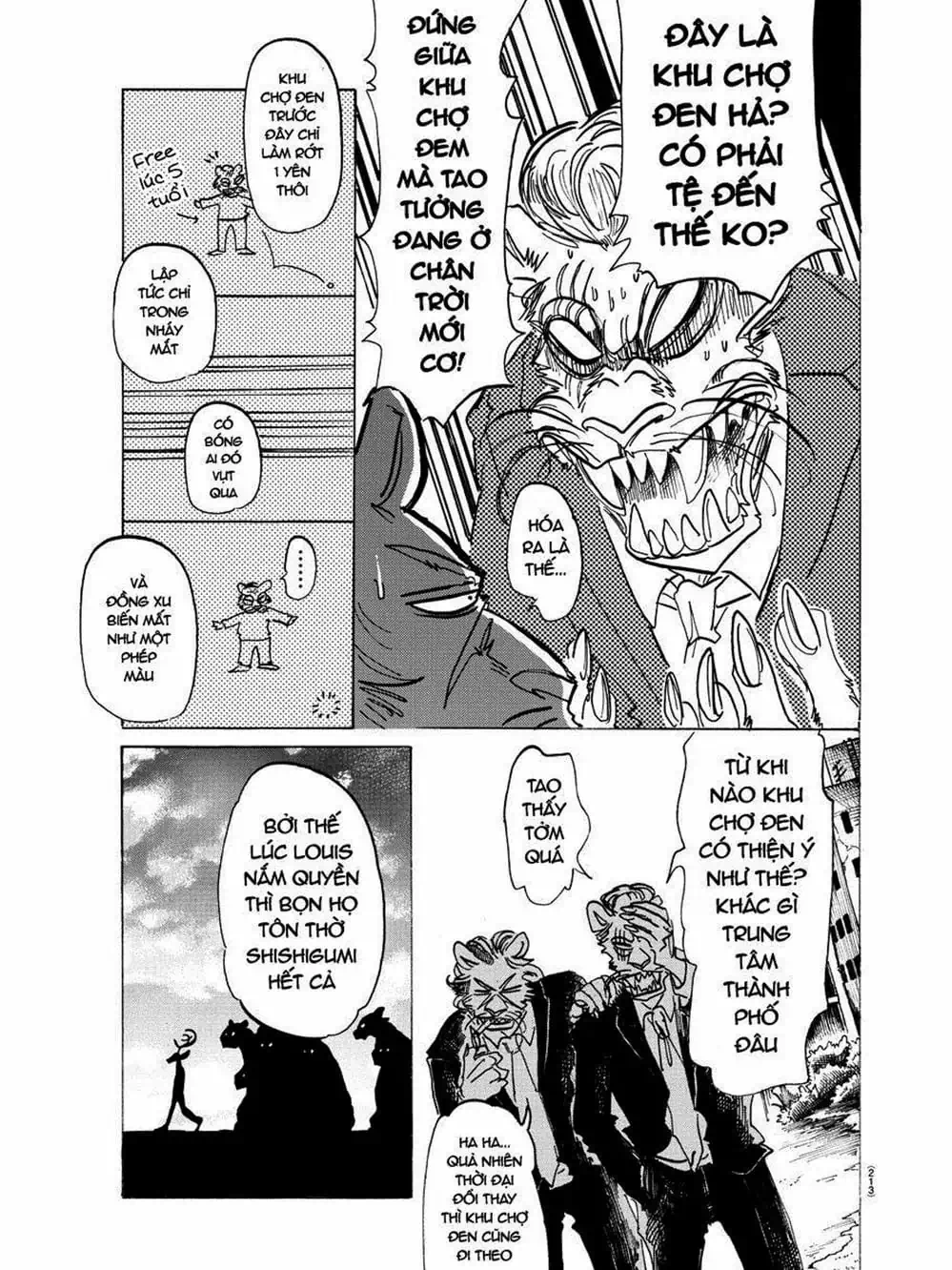 Truyện Tranh Bởi Vì Chúng Ta Đều Là Những Ngôi Sao - Beastars trang 10