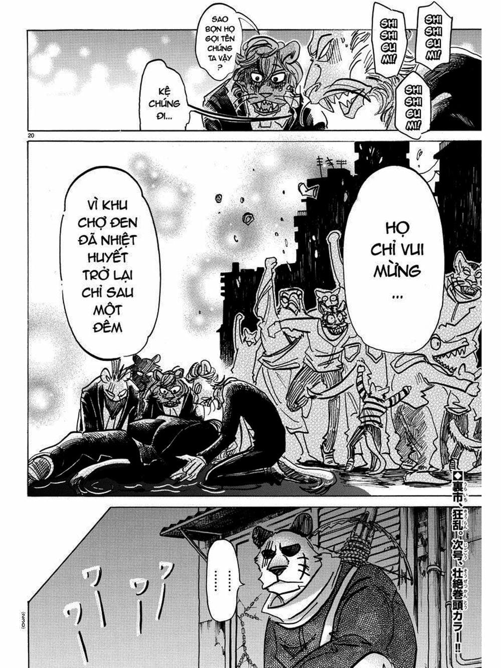 Truyện Tranh Bởi Vì Chúng Ta Đều Là Những Ngôi Sao - Beastars trang 10