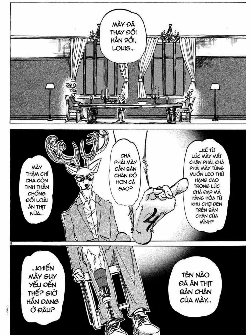 Truyện Tranh Bởi Vì Chúng Ta Đều Là Những Ngôi Sao - Beastars trang 10