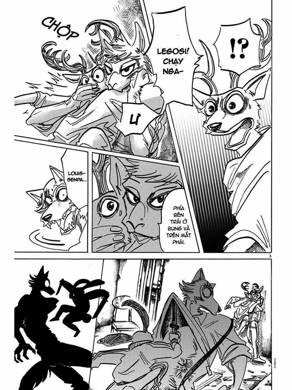 Truyện Tranh Bởi Vì Chúng Ta Đều Là Những Ngôi Sao - Beastars trang 10