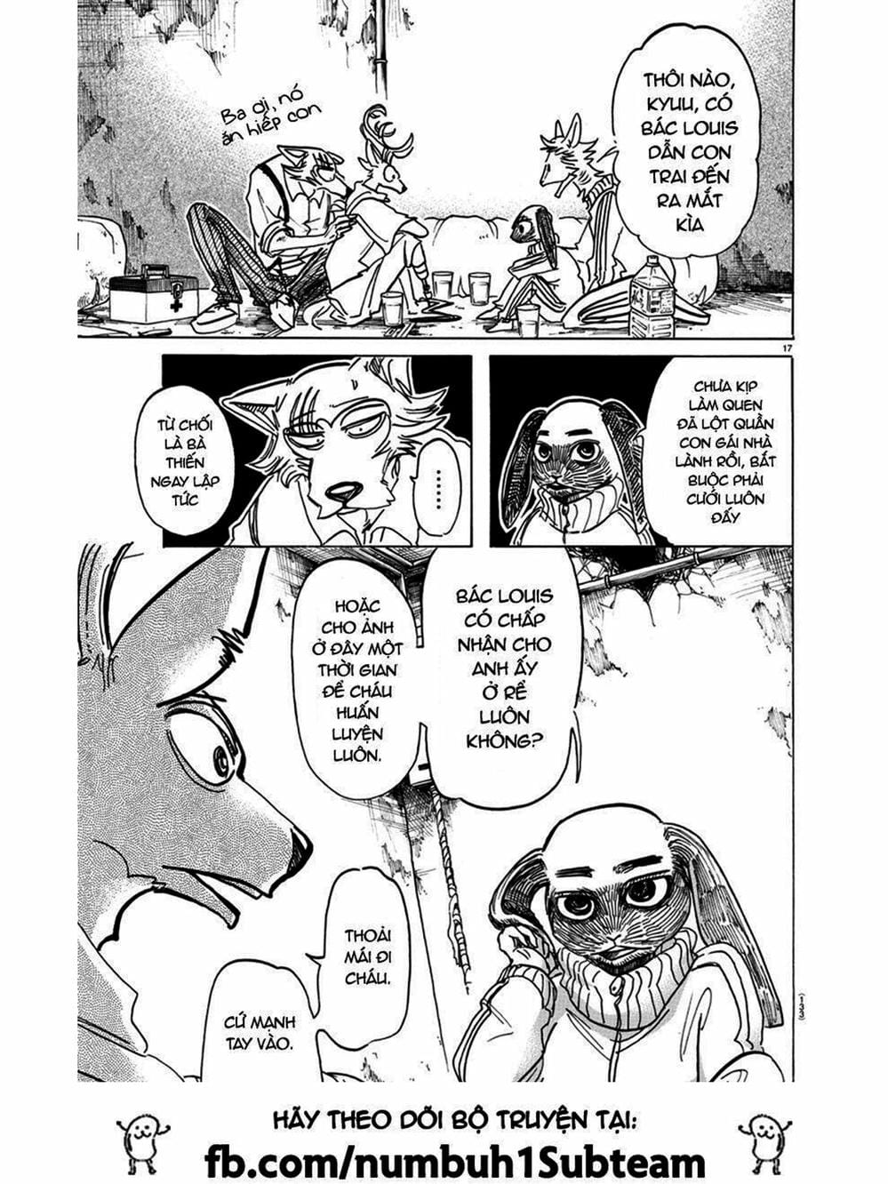 Truyện Tranh Bởi Vì Chúng Ta Đều Là Những Ngôi Sao - Beastars trang 10