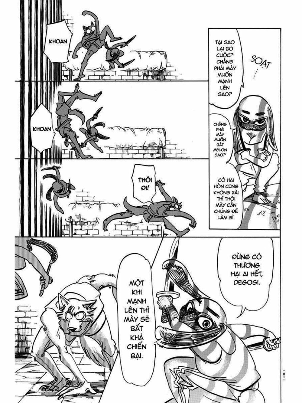 Truyện Tranh Bởi Vì Chúng Ta Đều Là Những Ngôi Sao - Beastars trang 10