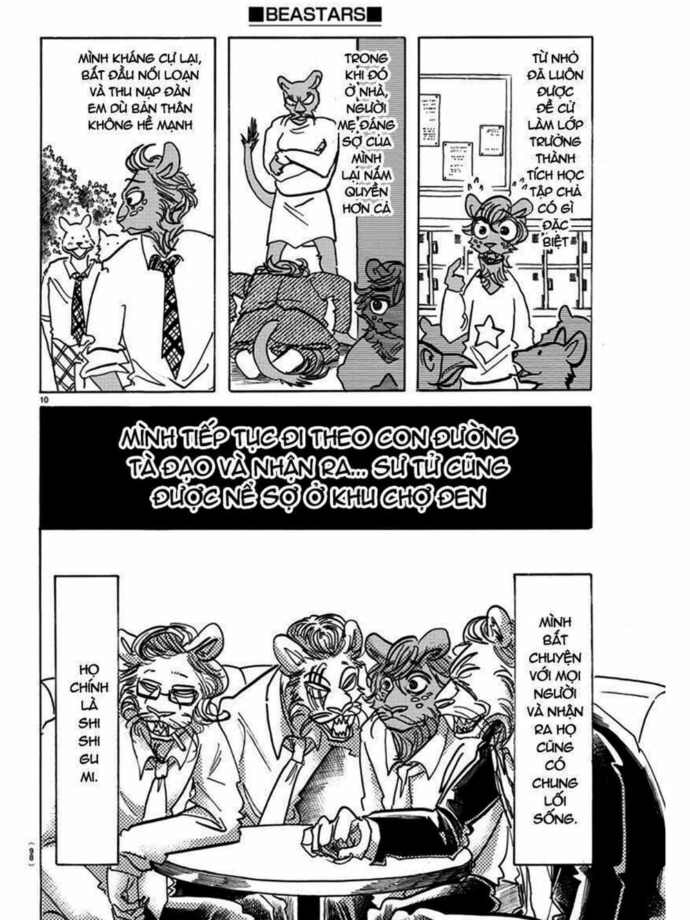 Truyện Tranh Bởi Vì Chúng Ta Đều Là Những Ngôi Sao - Beastars trang 10