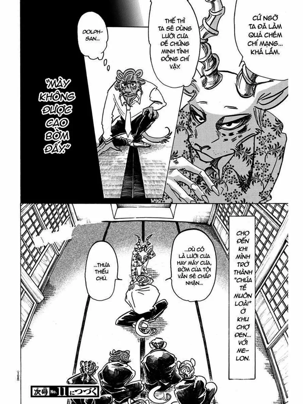 Truyện Tranh Bởi Vì Chúng Ta Đều Là Những Ngôi Sao - Beastars trang 10