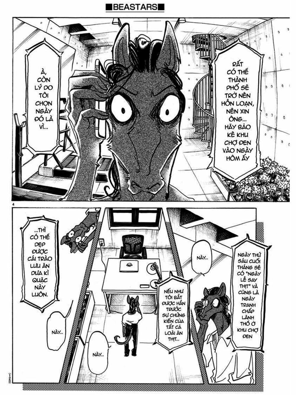 Truyện Tranh Bởi Vì Chúng Ta Đều Là Những Ngôi Sao - Beastars trang 10