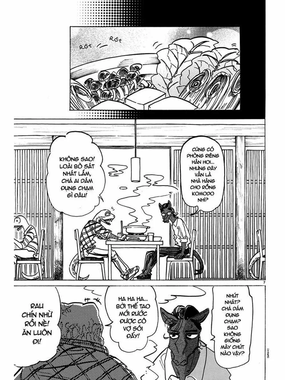 Truyện Tranh Bởi Vì Chúng Ta Đều Là Những Ngôi Sao - Beastars trang 10