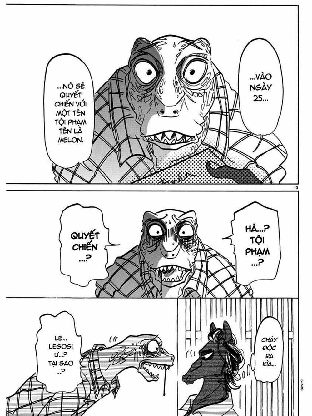 Truyện Tranh Bởi Vì Chúng Ta Đều Là Những Ngôi Sao - Beastars trang 10