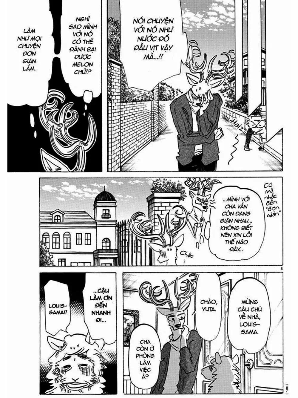 Truyện Tranh Bởi Vì Chúng Ta Đều Là Những Ngôi Sao - Beastars trang 10