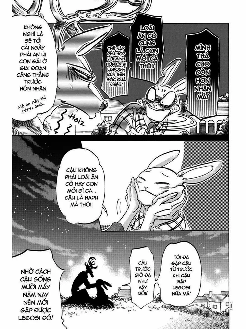 Truyện Tranh Bởi Vì Chúng Ta Đều Là Những Ngôi Sao - Beastars trang 10