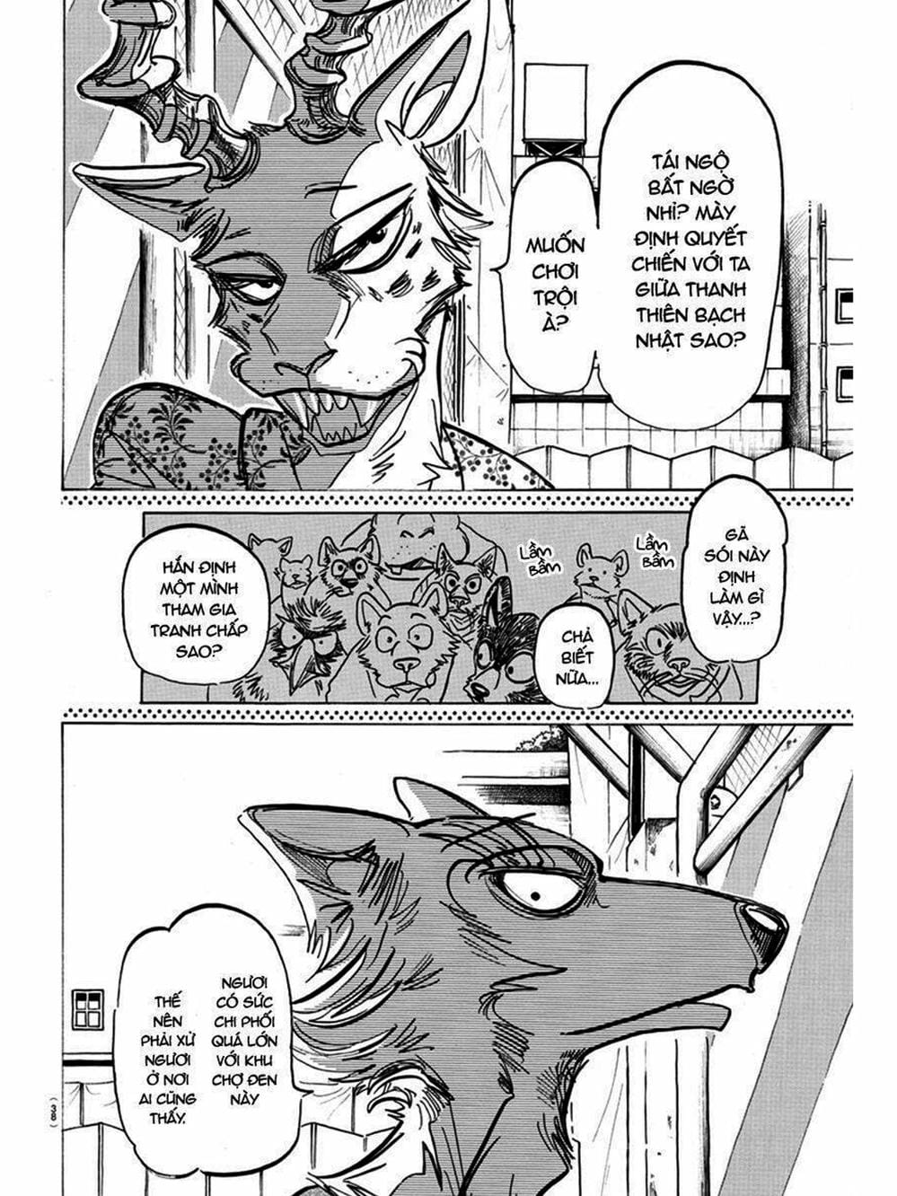 Truyện Tranh Bởi Vì Chúng Ta Đều Là Những Ngôi Sao - Beastars trang 10