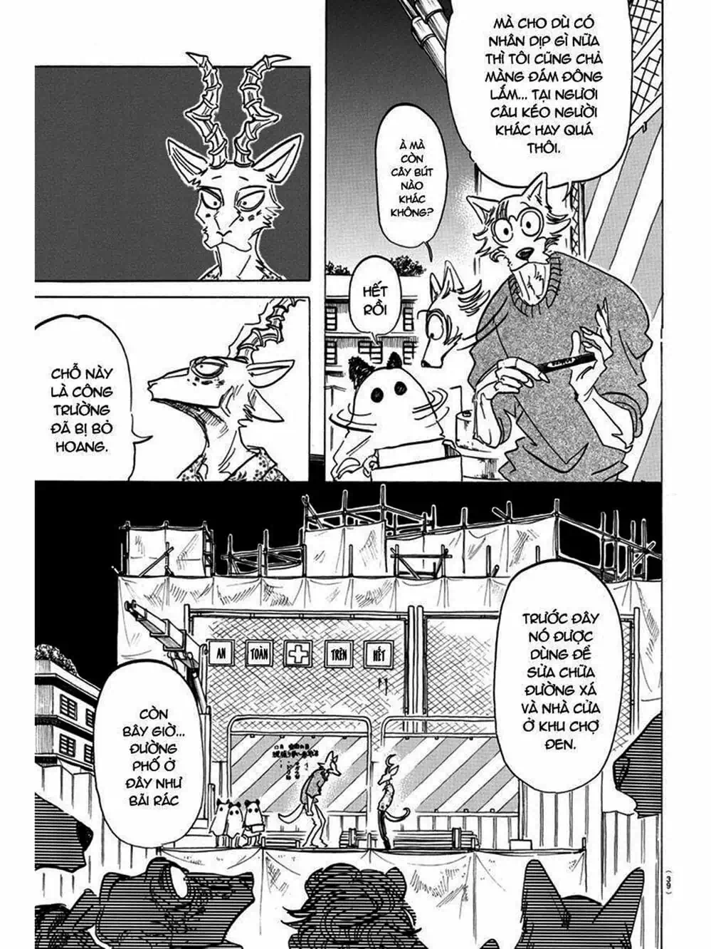 Truyện Tranh Bởi Vì Chúng Ta Đều Là Những Ngôi Sao - Beastars trang 10