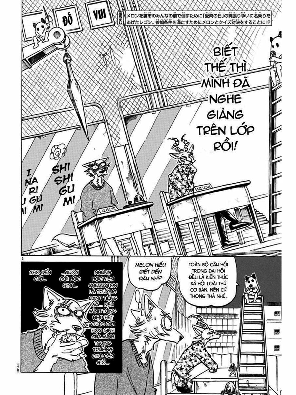 Truyện Tranh Bởi Vì Chúng Ta Đều Là Những Ngôi Sao - Beastars trang 10