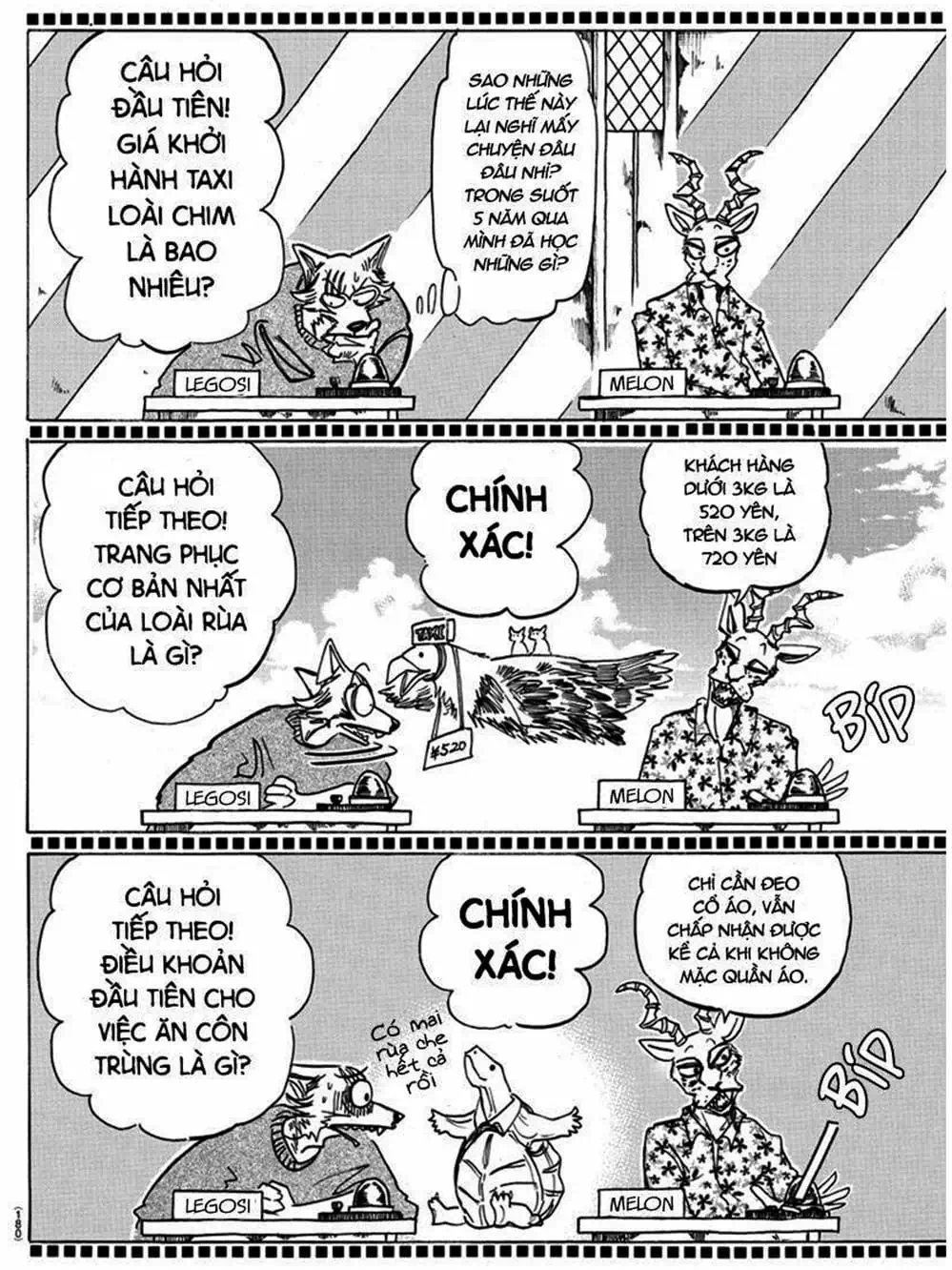 Truyện Tranh Bởi Vì Chúng Ta Đều Là Những Ngôi Sao - Beastars trang 10