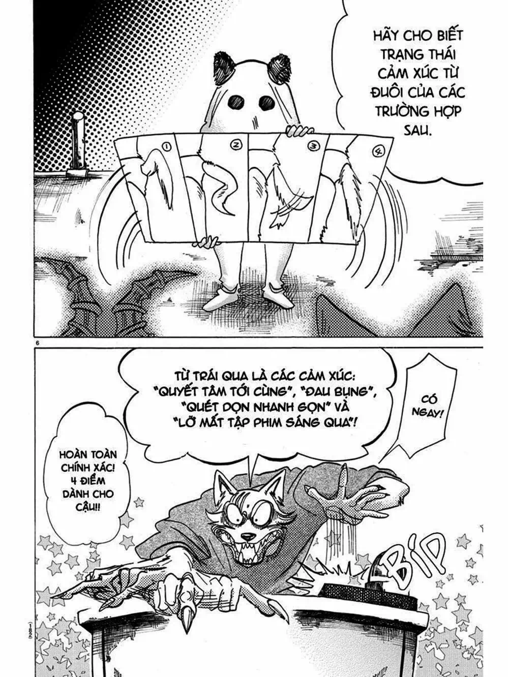 Truyện Tranh Bởi Vì Chúng Ta Đều Là Những Ngôi Sao - Beastars trang 10