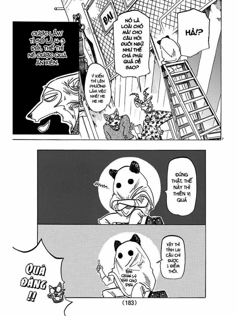 Truyện Tranh Bởi Vì Chúng Ta Đều Là Những Ngôi Sao - Beastars trang 10