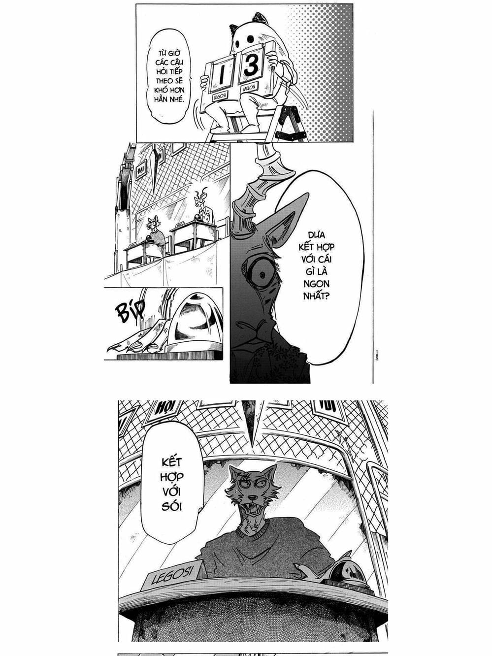 Truyện Tranh Bởi Vì Chúng Ta Đều Là Những Ngôi Sao - Beastars trang 10