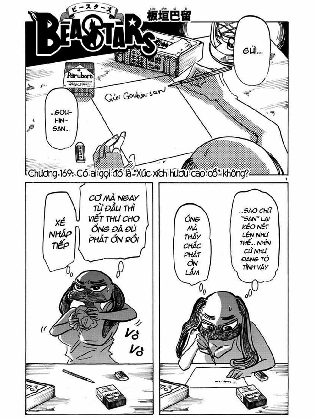 Truyện Tranh Bởi Vì Chúng Ta Đều Là Những Ngôi Sao - Beastars trang 10