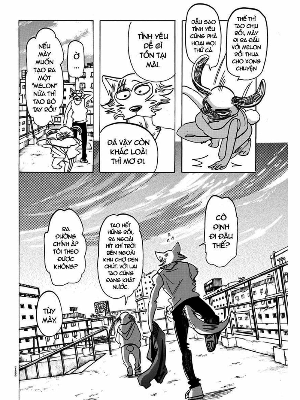 Truyện Tranh Bởi Vì Chúng Ta Đều Là Những Ngôi Sao - Beastars trang 10